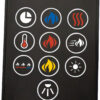 Alluravision™ 74 Deep Depth Electric Fireplace - Image 10
