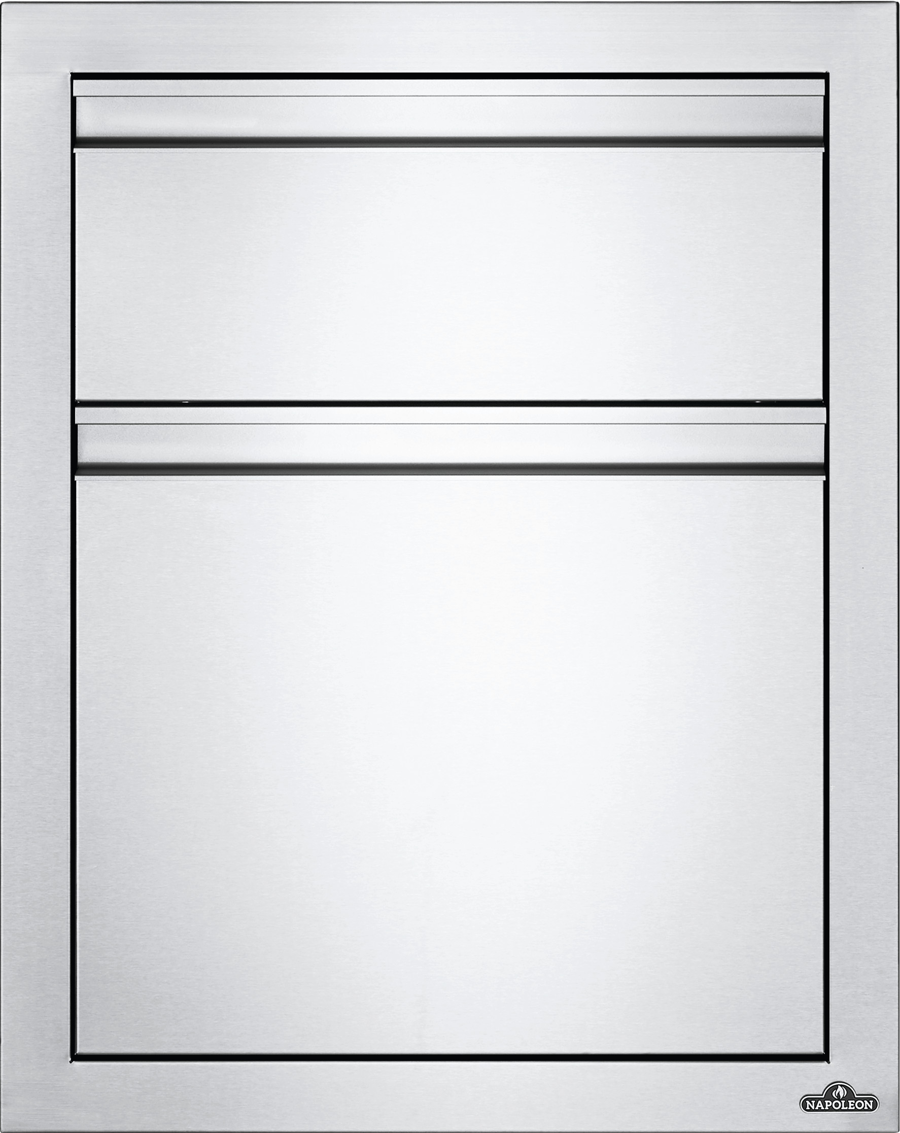 18" X 24" Double Drawer: Waste Bin