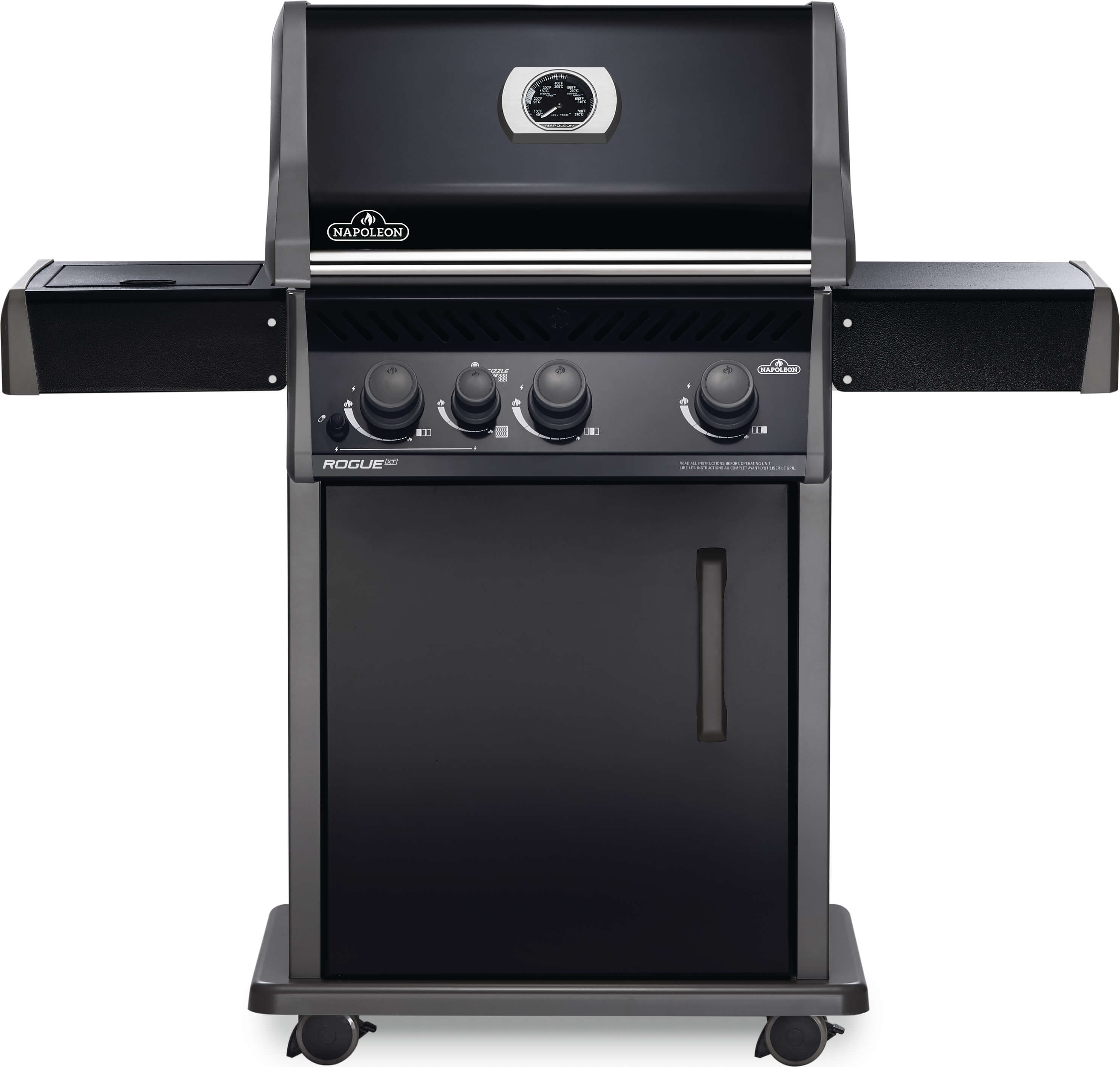 Rogue® XT 425 Propane Gas Grill with Infrared Side Burner |  Black
