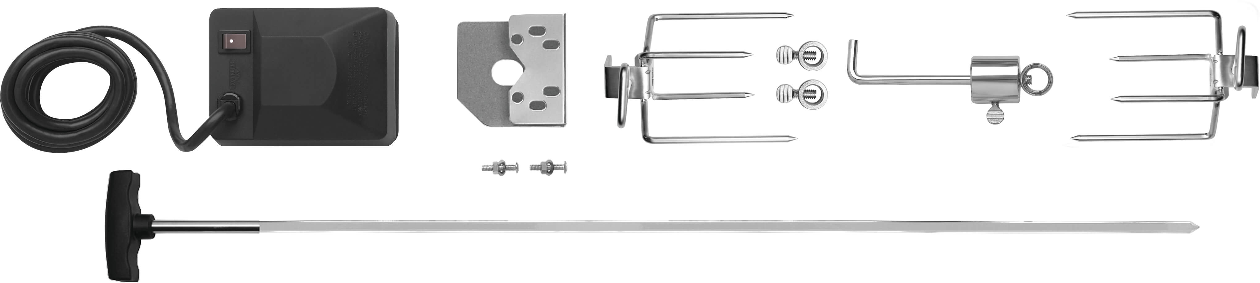Heavy Duty Rotisserie Kit for Large Grills