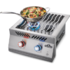Built-In 700 Series 18" Dual Range Top Burner Natural Gas |  Stainless Steel