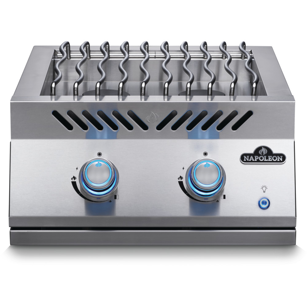 Built-In 700 Series 18" Dual Range Top Burner Natural Gas |  Stainless Steel